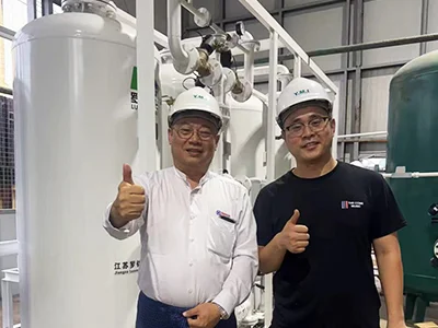 Système d’oxygène industriel pour une usine de fusion de métaux au Myanmar