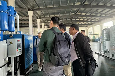 Système d’azote haute pureté de qualité alimentaire pour un fabricant alimentaire en Russie