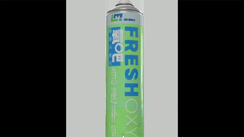 Inhalateur d’oxygène portable (cartouche d’oxygène)