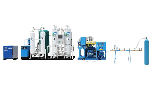 Système de génération d’oxygène médical sur mesure